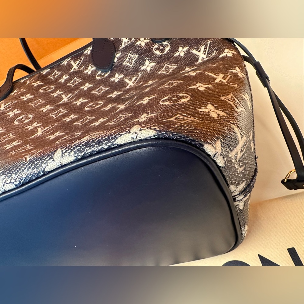 NIB Louis Vuitton Neverfull MM Monoglam M22921 💯% Authentic 🥇 - Picture 9 of 16